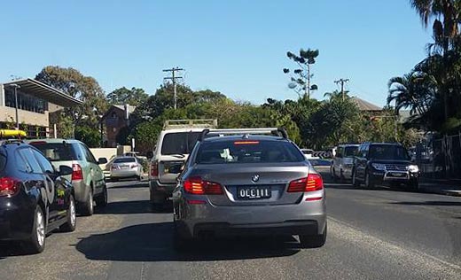 Byron 'Gridlock' Bay set for congested summer. Photo: Muzz Sinclair