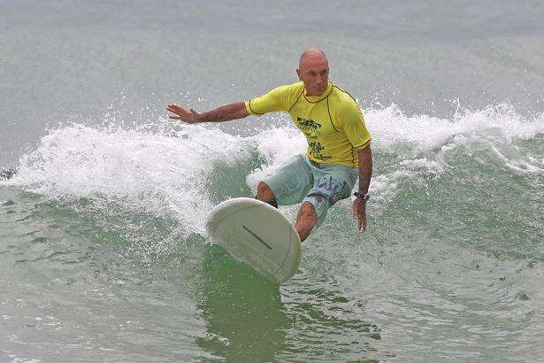 Alan Atkins, 10 times National Surfing Champion. Photo: Coastal Watch.