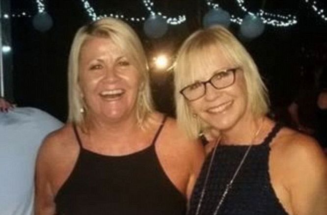 Coleen Bowen (right) and Kim Watson (left) claim they heard ‘Australians screaming for their life’ on the night Balinese policeman Wayan Sudarsa was murdered. Photo: Facebook.