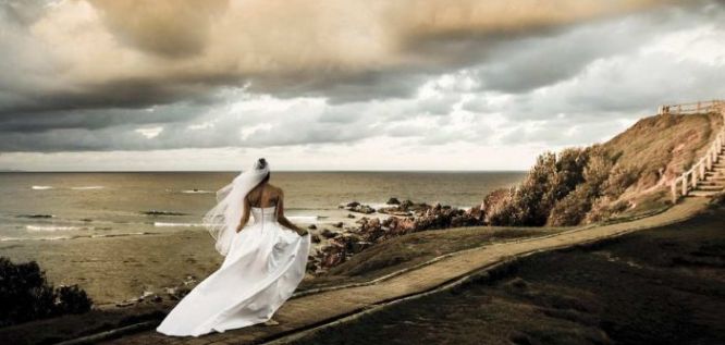 Byron Bay, and the surrounding shire, is a mecca for brides and grooms. Photo: Jon D'Errey