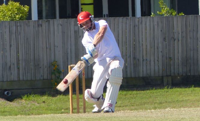 Matt hit this six in round two on his way to 96, and carried his form into last week scoring 54. Photo Anthony Smith.